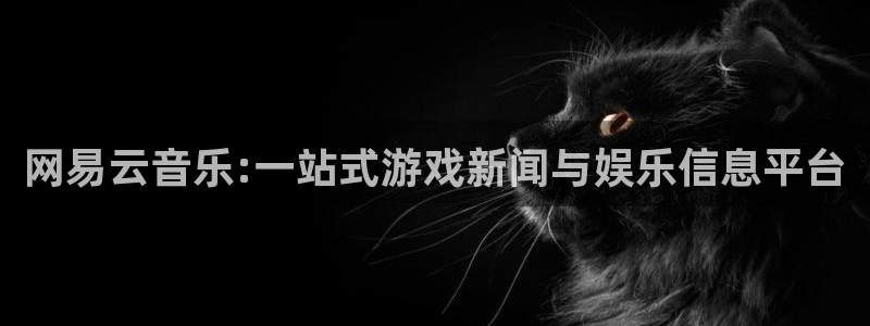 奇亿娱乐app下载地址：网易云音乐:一站式游戏新闻与娱乐信息