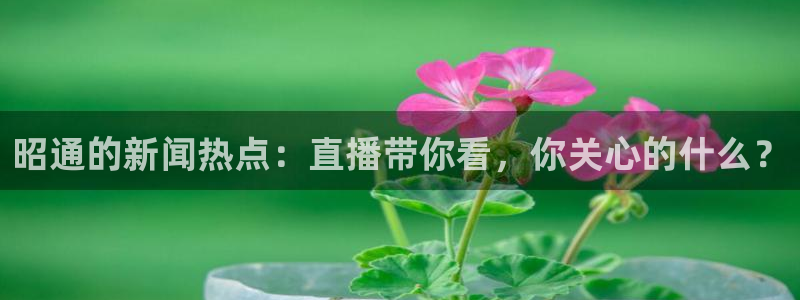 龙门直播吧：昭通的新闻热点：直播带你看，你关心的什么？
